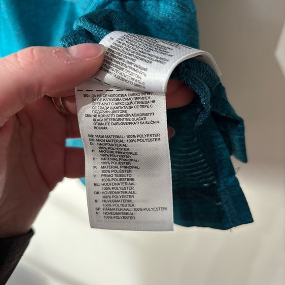 🎉4/30$🎉 Adidas Teal Performance Active Tee – Size M 🏋️‍♂️ - Picture 4 of 5